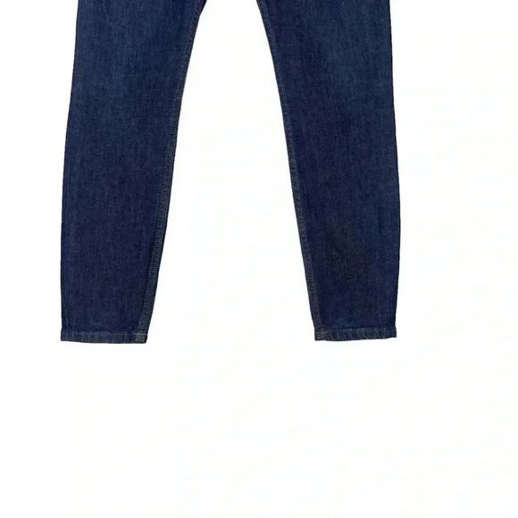 Everlane Ankle Blue Dark Wash Denim Mid Rise Jeans Size 26 - Picture 4 of 7